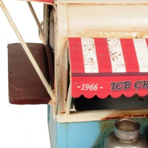 Ice Cream Trailer Metal Model