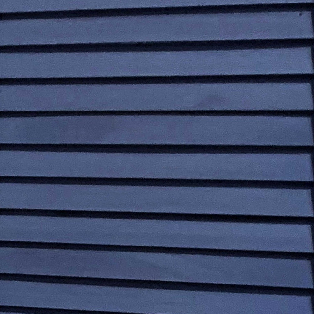 3 Panel Dark Blue Shutter Screen Room Divider