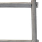 59" X 18" X 2" Grey Decorative Ladder Shelve