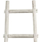 59" X 18" X 2" Grey Decorative Ladder Shelve