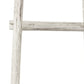 59" X 18" X 2" Grey Decorative Ladder Shelve