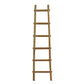 72" X 18"X 2" Brown Decorative Ladder Shelve