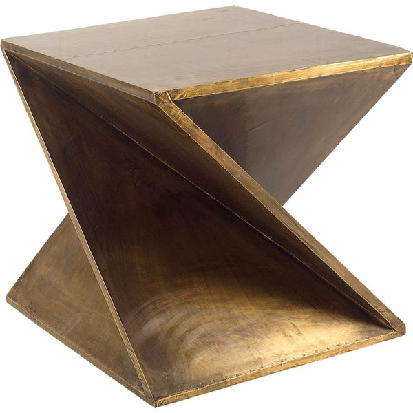 21 Brass End Table