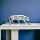 4" Silver Buffed Aluminum Tabletop Sculpture