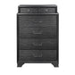 Grey Chest With 6 Drawers