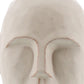 8" Matte White Ceramic Bust Decorative Sculpture