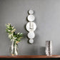 Silver and Clear Modern Bling Mirrored Wall Sconce