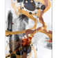 Contemporary Abstract Art  Three Panel Room Divider Screen