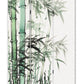 Three Panel Reversible Bamboo Art Room Divider Screen