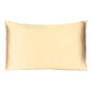 Pale Yellow Dreamy Set Of 2 Silky Satin Standard Pillowcases