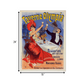 Taverne Olympia French Restaurant Unframed Print Wall Art