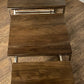 Set Of 4 Modern Rustic Nesting Accent Tables