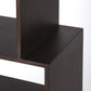 48" Dark Brown Wood Stacking Cubes Vertical Etagere Unit