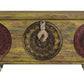 Mesa Carved Wooden Trunk Coffee Table