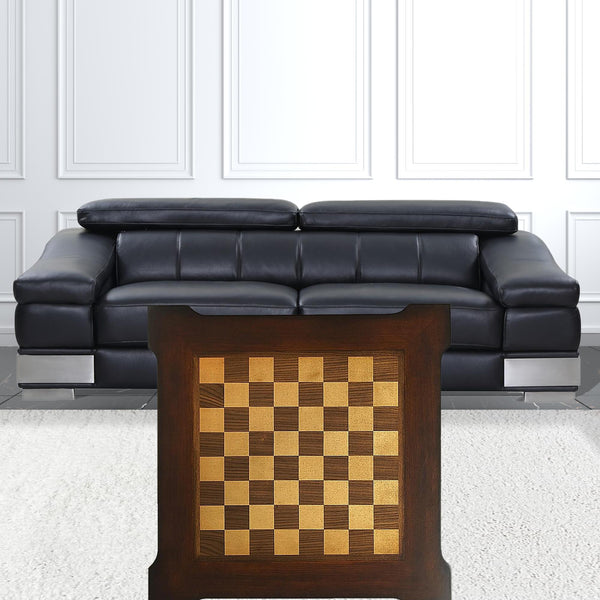 22 Dark Brown And Brown Square Coffee Table