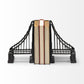 Vintage Look Suspension Bridge Bookends