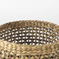 Set Of Three Round Wicker Baskets