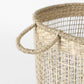 Set Of Three Round Wicker Storage Baskets