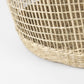 Set Of Three Round Wicker Storage Baskets