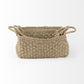 Set Of Three Weaved Wicker Storage Baskets