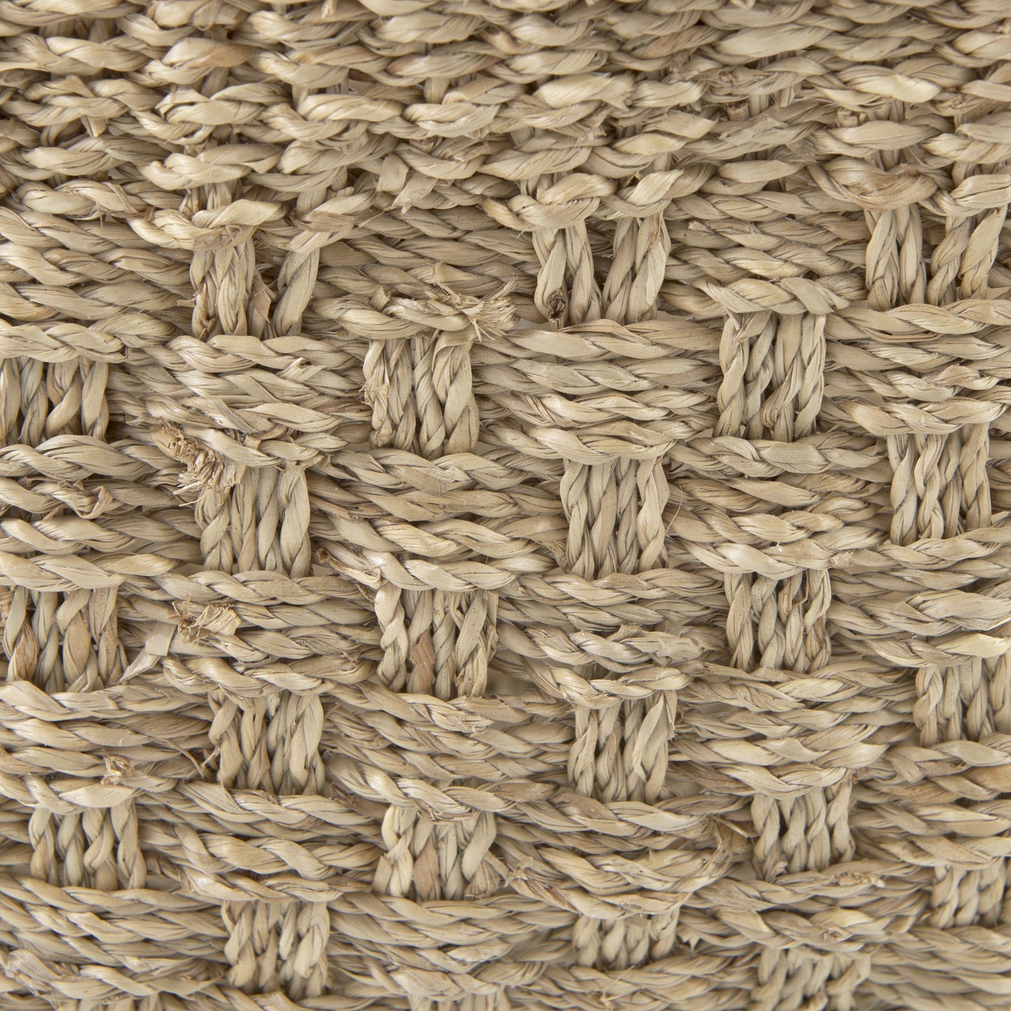 Set Of Three Weaved Wicker Storage Baskets