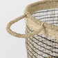 Set Of Three Light Brown Storage Baskets