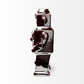 Silver Metal Robot Shaped Sculpture