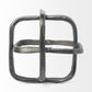 Silver Metal Cubed Shaped Link Sculpture