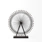 Black Metal London Eye Sculpture