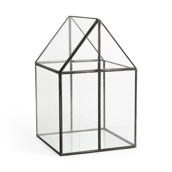 Xl House Shaped Glass Terrarium