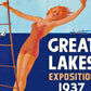 16" X 24" Great Lakes 1937 Vintage Travel Poster Wall Art