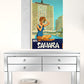 18" X 24" Hotel Sahara C1960S Las Vegas Vintage Travel Poster Wall Art