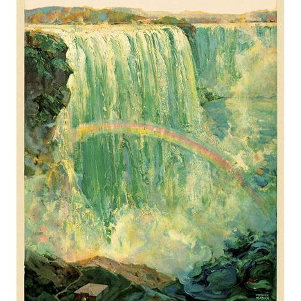 36" X 54" Niagra Falls New York C1920S Vintage Travel Poster Wall Art