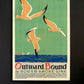 9" X 12" Birds Over Lake Michigan C1929 Vintage Travel Poster Wall Art