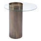 Contemporary Antique Gold End Table