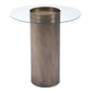 Contemporary Antique Gold End Table