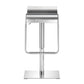 32" Steel Swivel Backless Bar Height Bar Chair