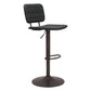 Adjustable Height Steel Swivel Low Back Counter Height Bar Chair