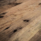 55" Natural and Black Frame Console Table With Storage