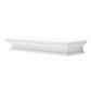 32" Classic White Floating Wall Shelf