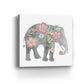 Floral Elephant Unframed Print Wall Art