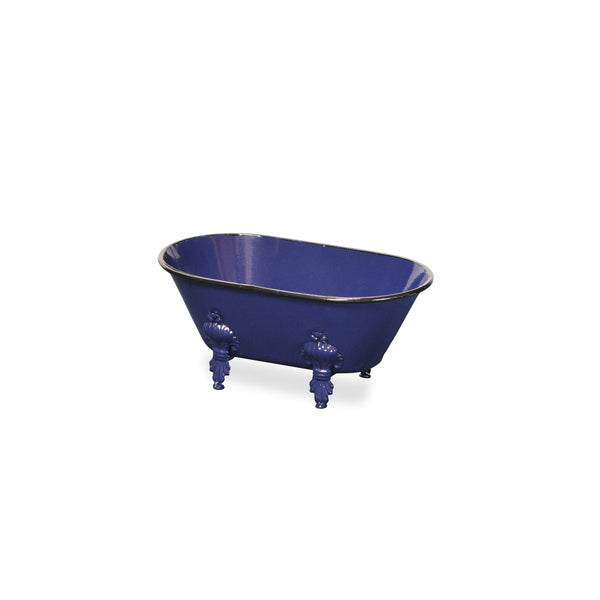 Royal Blue Bathtub Decorative Sculpture