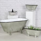 Petite Light Gray Bathtub Decor Piece