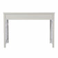 Gray Lattice Desk with Storage