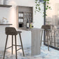 24" Light Gray Floating desk