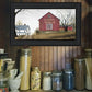 The Quilt Barn 1 Black Framed Print Wall Art