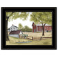 The Old Spring House 2 Black Framed Print Wall Art