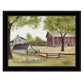 The Old Spring House 4 Black Framed Print Wall Art