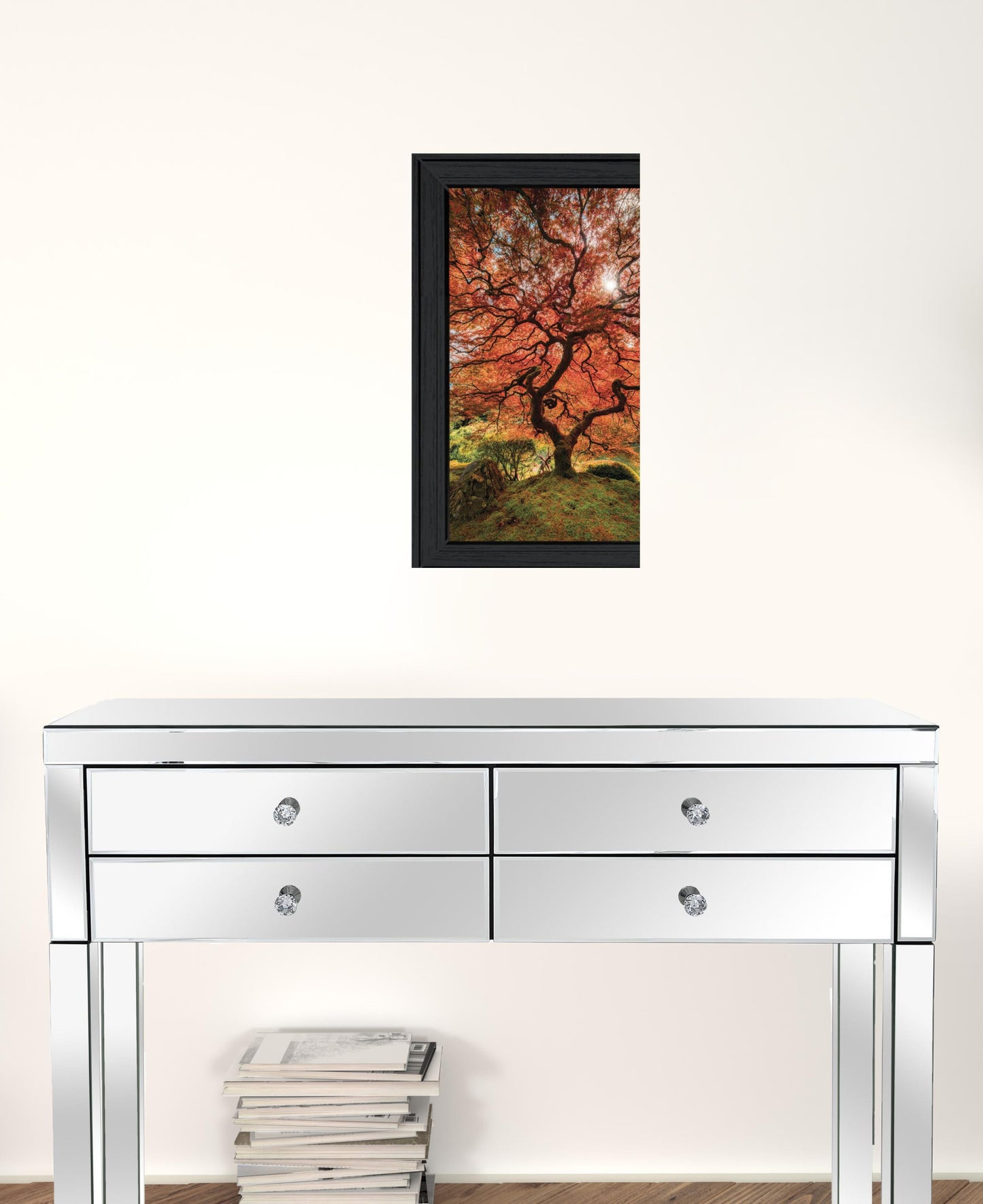 First Colors Of Fall II 2 Black Framed Print Wall Art