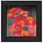 Blooms On Black II 2 Black Framed Print Wall Art